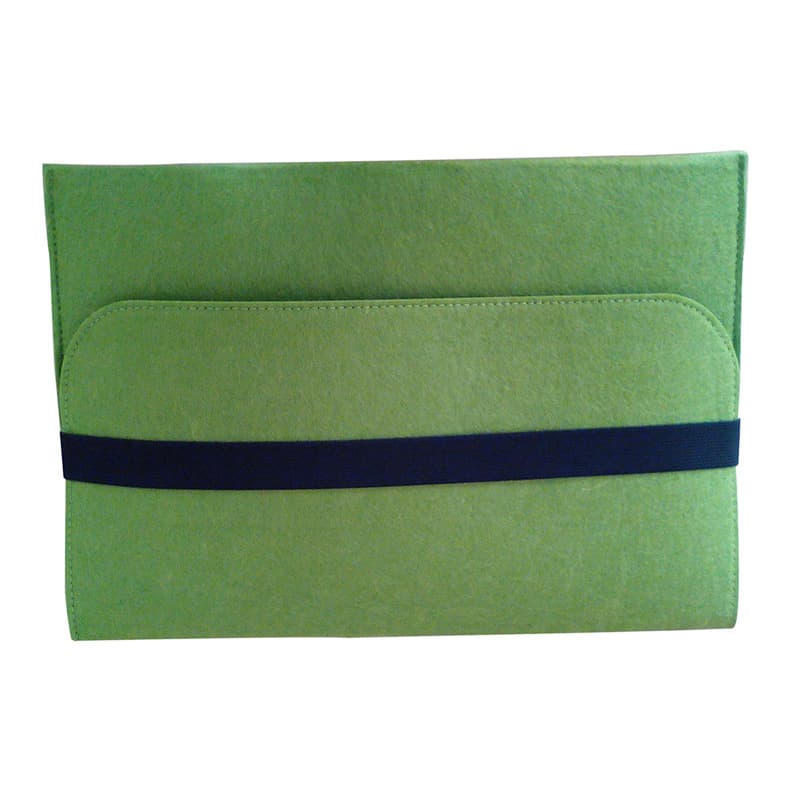 Manufacturer produces customized ipad felt computer bag Hebei green IPAD felt bag 5