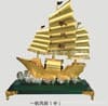 Facking zinc alloy medium -density board packaging a sail and smooth art business gift metal home decoration 3