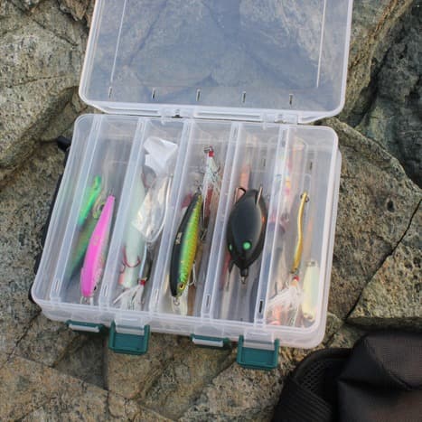 Luya double -layer bait box 20 (27) × 17 × 4.5cm Luya box bait box fishing gear box wholesale accessories box 4