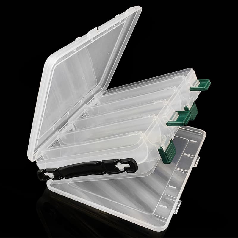 Luya double -layer bait box 20 (27) × 17 × 4.5cm Luya box bait box fishing gear box wholesale accessories box 1