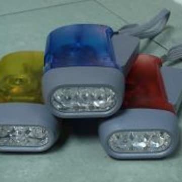 Plastic flashlight, direct factory sales, generating electricity, Birthday gift, (Physicals) 2