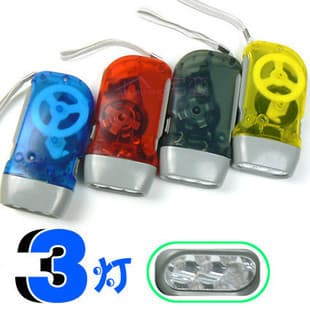 Plastic flashlight, direct factory sales, generating electricity, Birthday gift, (Physicals)