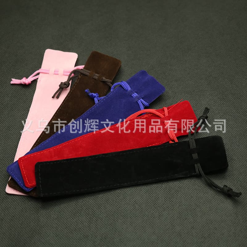 Double-sided pencil case, copper plush gift pen, (Physicals), increased thickness 4