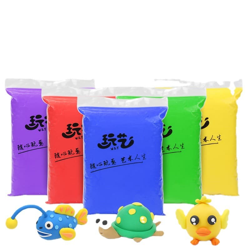 Clay, ultra light plasticine, children's space smart toy, pack, 45 colors, 100 gram, DIY 5
