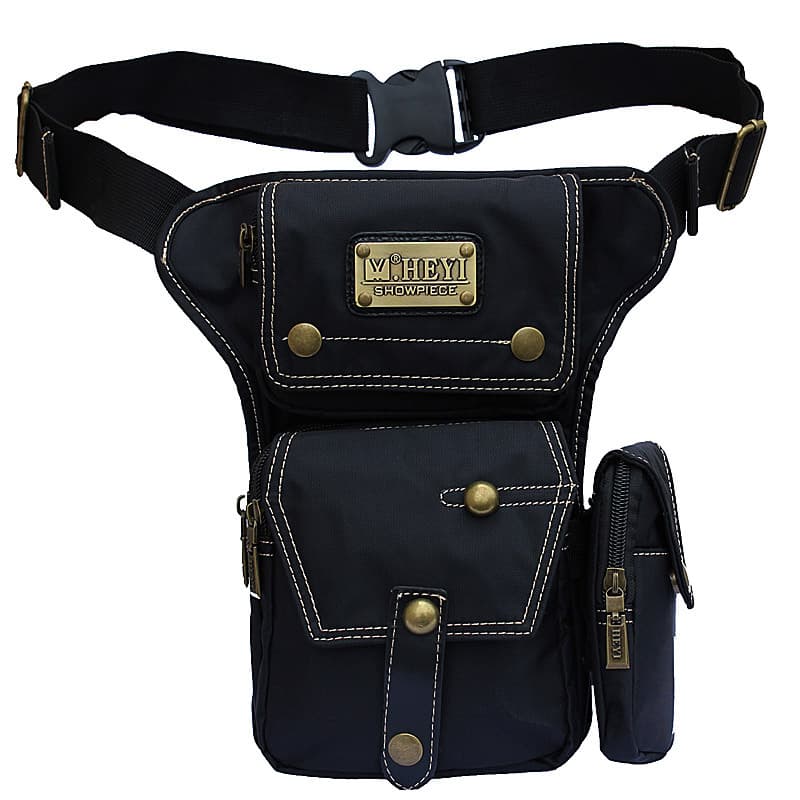 Capacious hip bag, tactics climbing belt bag, one-shoulder bag for cycling, mobile phone for gym 3