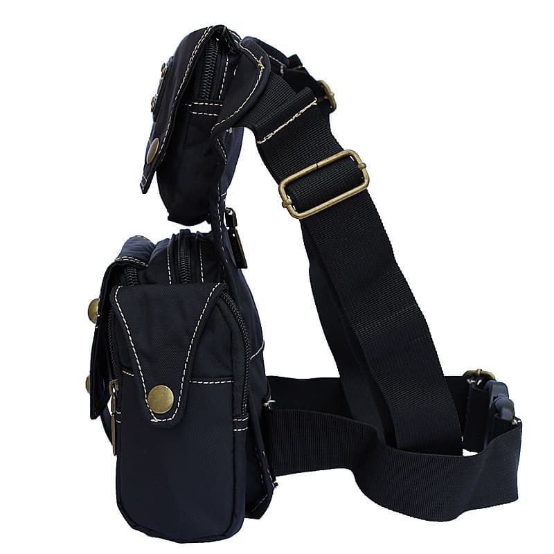 Capacious hip bag, tactics climbing belt bag, one-shoulder bag for cycling, mobile phone for gym 4