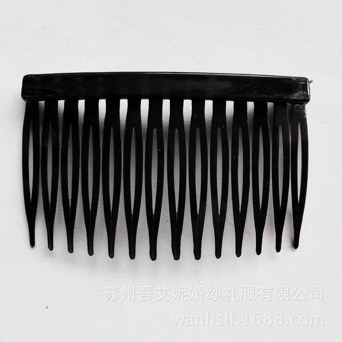 Plastic crooked hair accessory, white brush, DIY, simple and elegant design 4