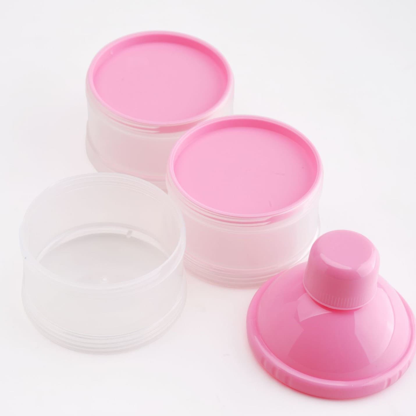 Handheld portable банка для хранения for new born for baby to go out, milk powder, capacious storage 3