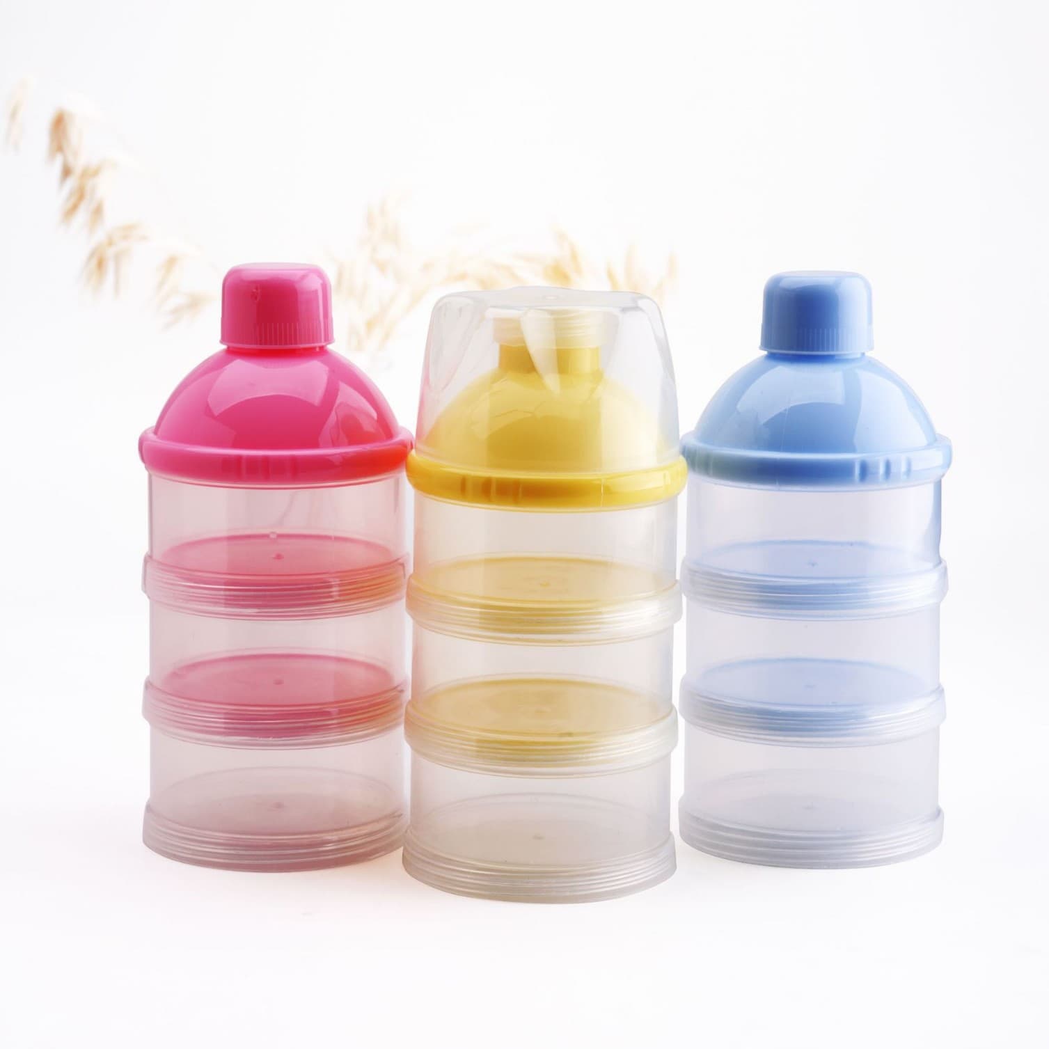 Handheld portable банка для хранения for new born for baby to go out, milk powder, capacious storage 1