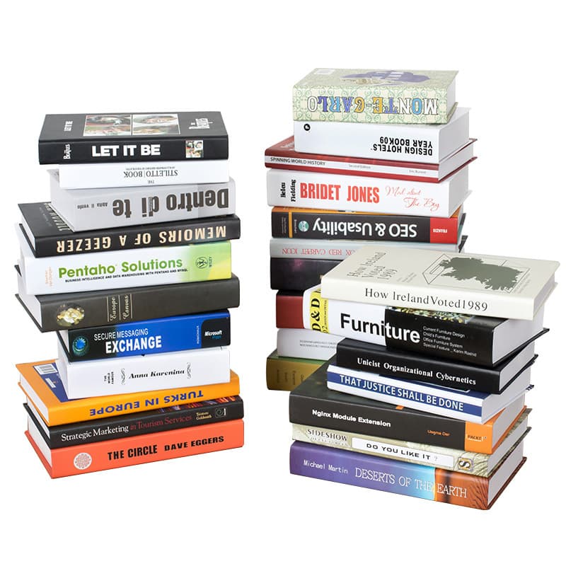 Paper handicrafts can be mixed in batches of home soft decoration book simulation books and fake books HH-1550 5
