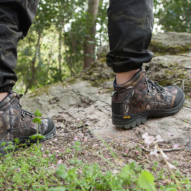 Diren camouflage to help 6 -inch hunting non -slip, abrasion -resistant rubber V base waterproof camouflage hunting shoes to support a generation 3