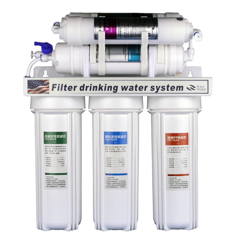 5 -level 6 -level ultra -filter water purifier family kitchen water purifier without electrical weak alkali mineral water purifier 5