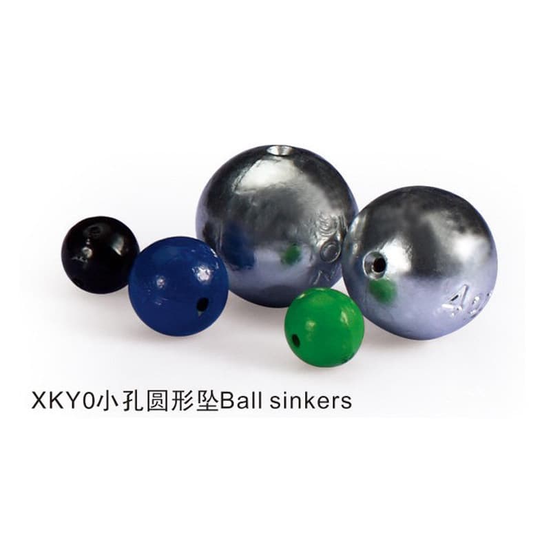 Small Hole Round Lead Sinker for Rock Fishing and Lure Fishing 3