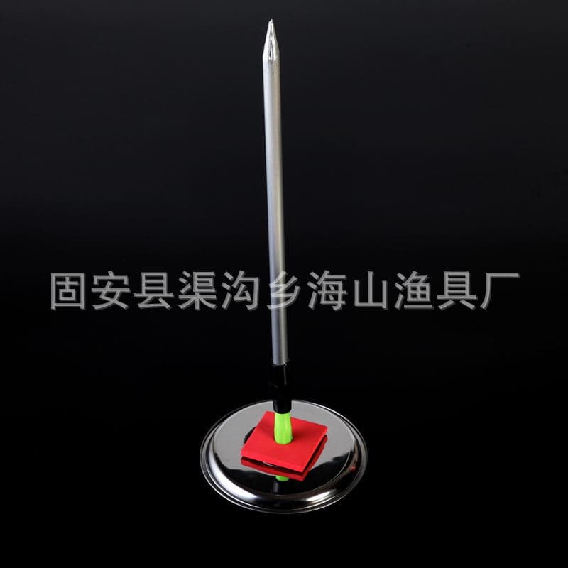 Pull bait plate white steel pull bait plate fishing gear accessories fishing supplies with magnetic pull bait bales with bracket pull bait plate 2