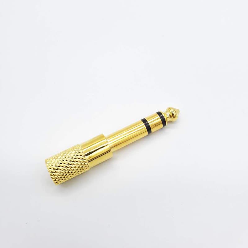 6.5 Rap a 3.5 -hole gold -plated dual -channel audio rotor Macing headset microphone MIC/audio rotor 2