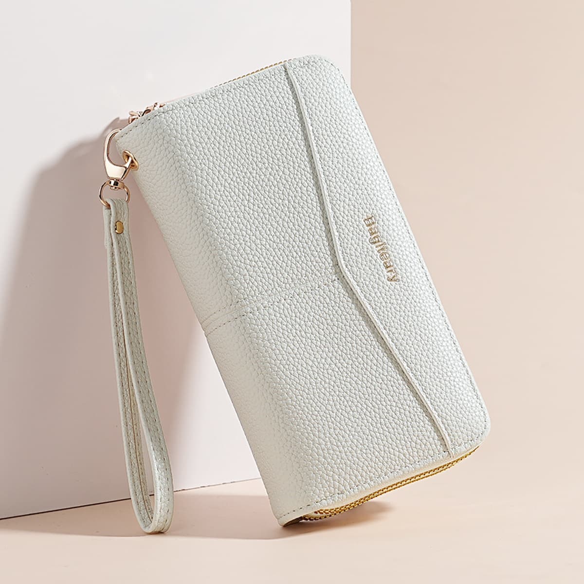 (Wholesale), fresh capacious chain with zipper, mobile phone, wallet, card holder, small clutch bag 3