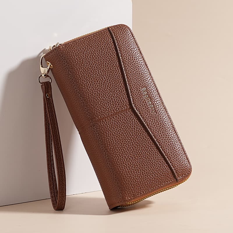 (Wholesale), fresh capacious chain with zipper, mobile phone, wallet, card holder, small clutch bag 4