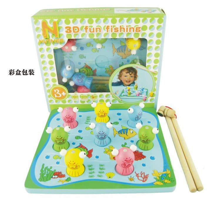 3D Magnetic Smart Fishing Toy 3