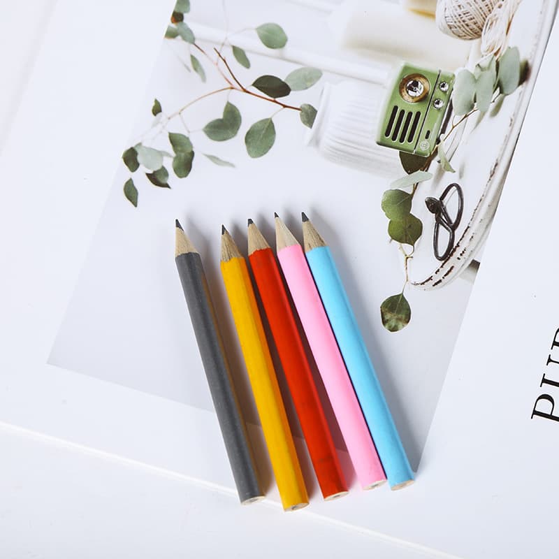Hexagonal paint, wooden pencil, 3.5 inch 2