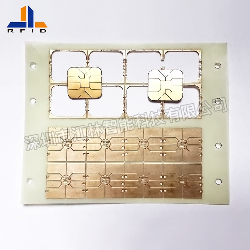 Jianglin manufacturer direct sales wholesale SIM CPU ID intelligent contact chip IC security encryption chip card 2