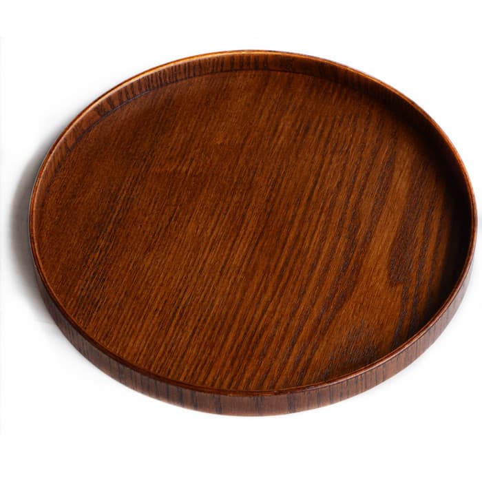 Special offer tea round wooden plate Japanese -style tea meal European -style tableware and tea set 1