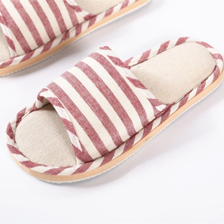 Home summer men's slippers, women's slippers, cotton and linen, dropshipping available 4