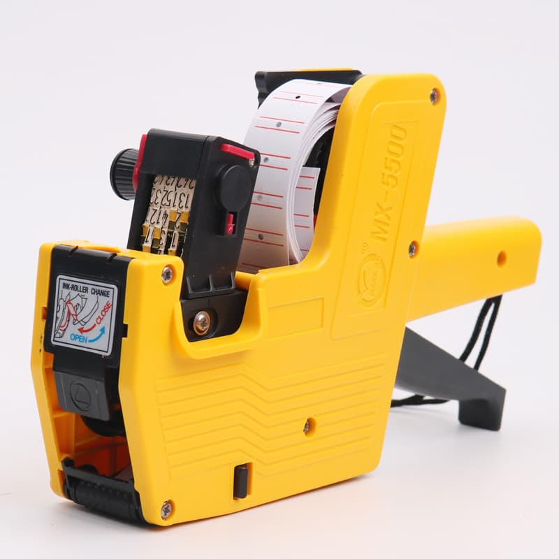 Crown MX-5500 single-row price machine price label coder handhell ​​handheld price machine wholesale 4