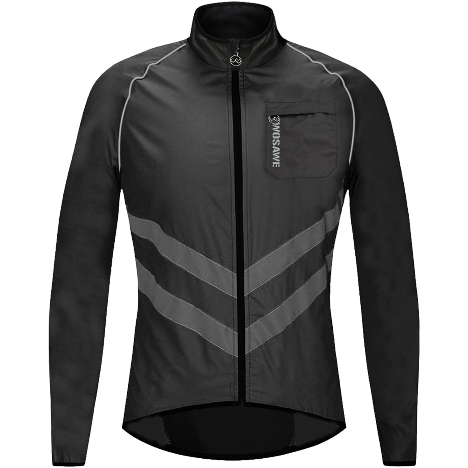 Summer windproof water repellent retroreflective thin trench coat for men and women, jacket, long-sleeve, jersey, sun protection 2