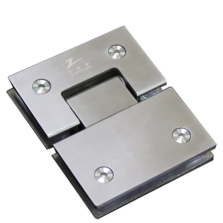 Glass door 180 degrees bathroom clip 304 stainless steel hinge shower room partition door partition door harvest 5
