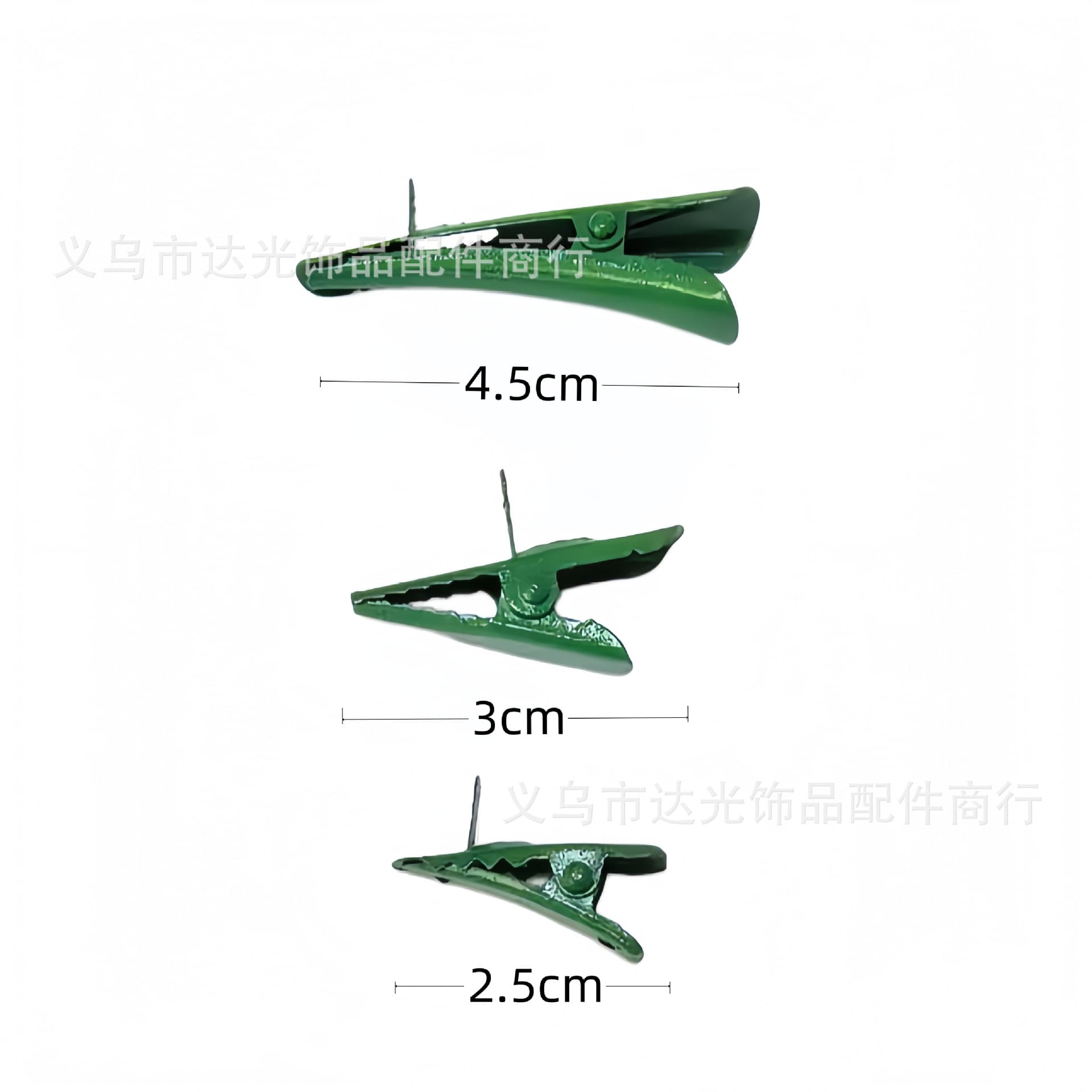 Factory direct sales Christmas hair clips, duckbill clips, bird crafts hair clips, Christmas flower clips, metal clips 3