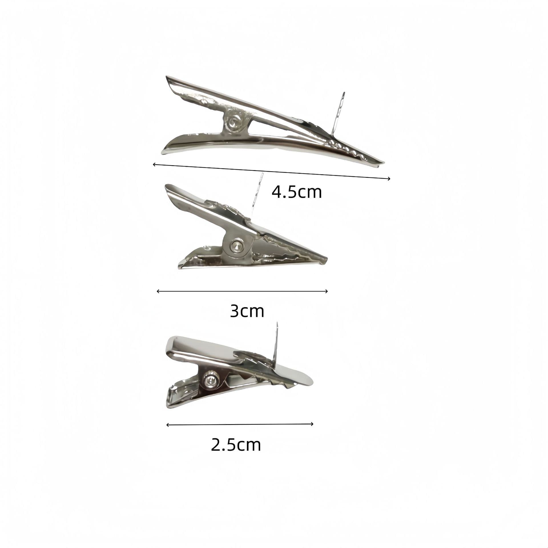 Factory direct sales Christmas hair clips, duckbill clips, bird crafts hair clips, Christmas flower clips, metal clips 1