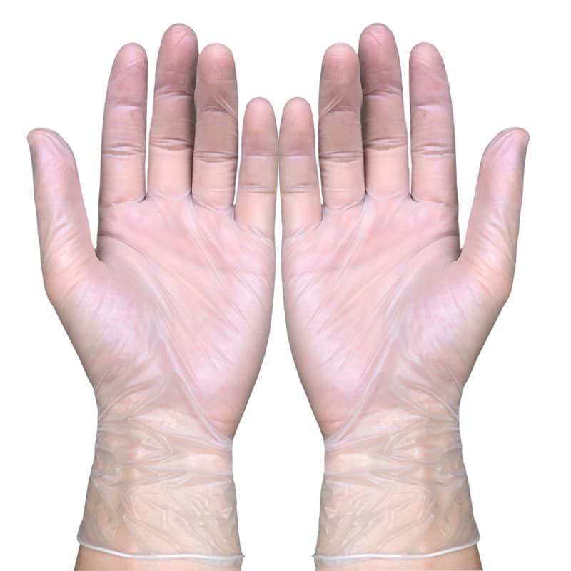 Disposable PVC Gloves - Clear Cosmetic Tattoo 5