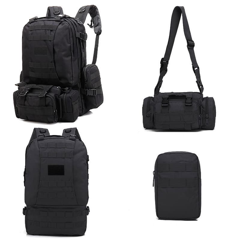 Camouflage tactics capacious sports backpack for hiking for gym, worn on the shoulder, custom-made 2