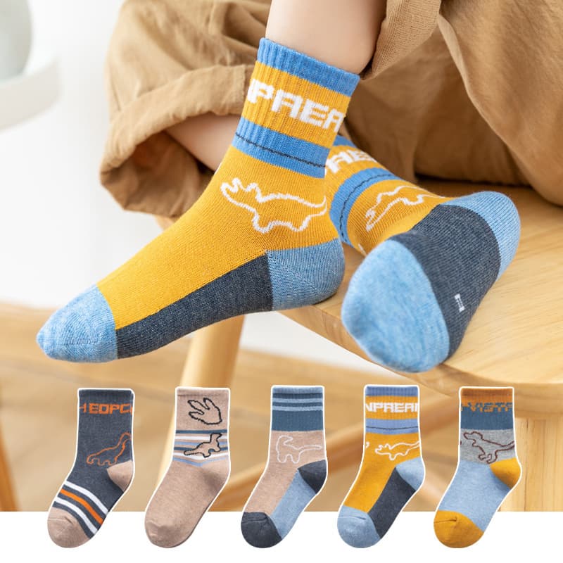 (Wholesale), demi-season cartoon children's fresh socks girl's 3
