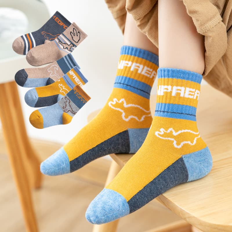 (Wholesale), demi-season cartoon children's fresh socks girl's 1