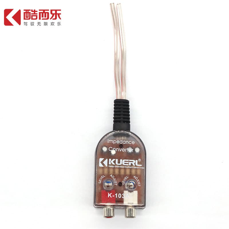 Manufacturers supply high-quality audio modification high-frequency turning low-frequency audio converters K-103A car high to low 5