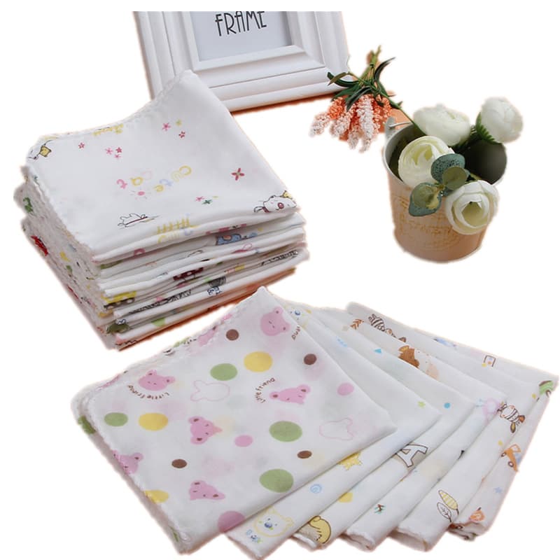 Children's gauze cotton eating bib for mother and baby, scarf, handkerchief, direct factory sales 1