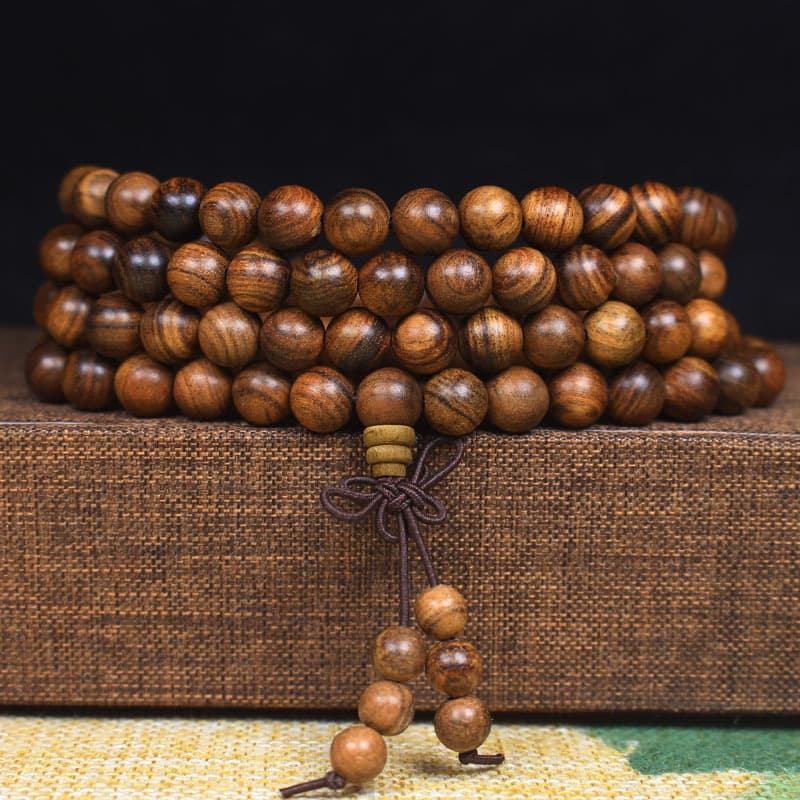 (Wholesale), rosary with round beads, bracelet for men and women, 108 beads, women's style 1