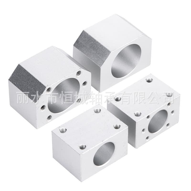Ball screw conversion installation nut seat aluminum alloy DSG/1605 connection machine tool bearing seat holder 4