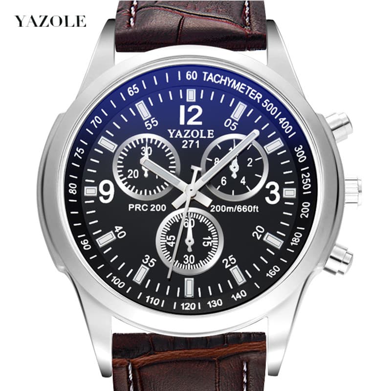 (Cross-border trading), waterproof men's watch for students, quartz belt