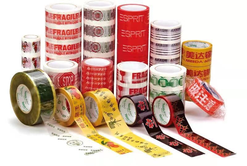 Treatment of transparent printing wrong version of the tape tape head head and tail cargo wrong cargo second -class product low -cost processing packing tape 4