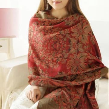 Ethnic scarf, warm cloak, ethnic style 3