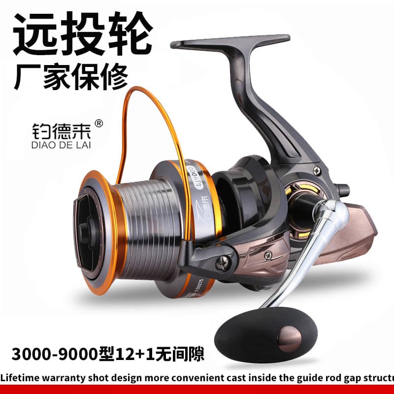 Darian 3-9000 Fishing Reel with Anchor and Fishing Clip 2
