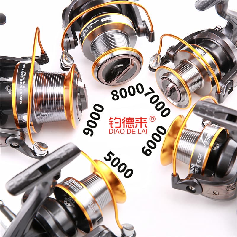 Darian 3-9000 Fishing Reel with Anchor and Fishing Clip 3