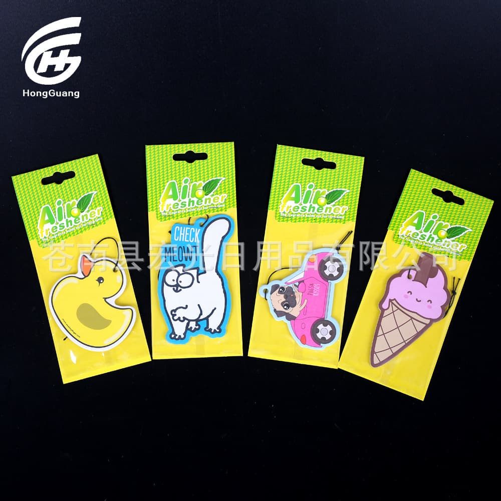 Factory wholesale car fragrance tablets paper aroma tablet pendant outlet aromatherapy tablet deodorizing flavor fragrant tablets 3