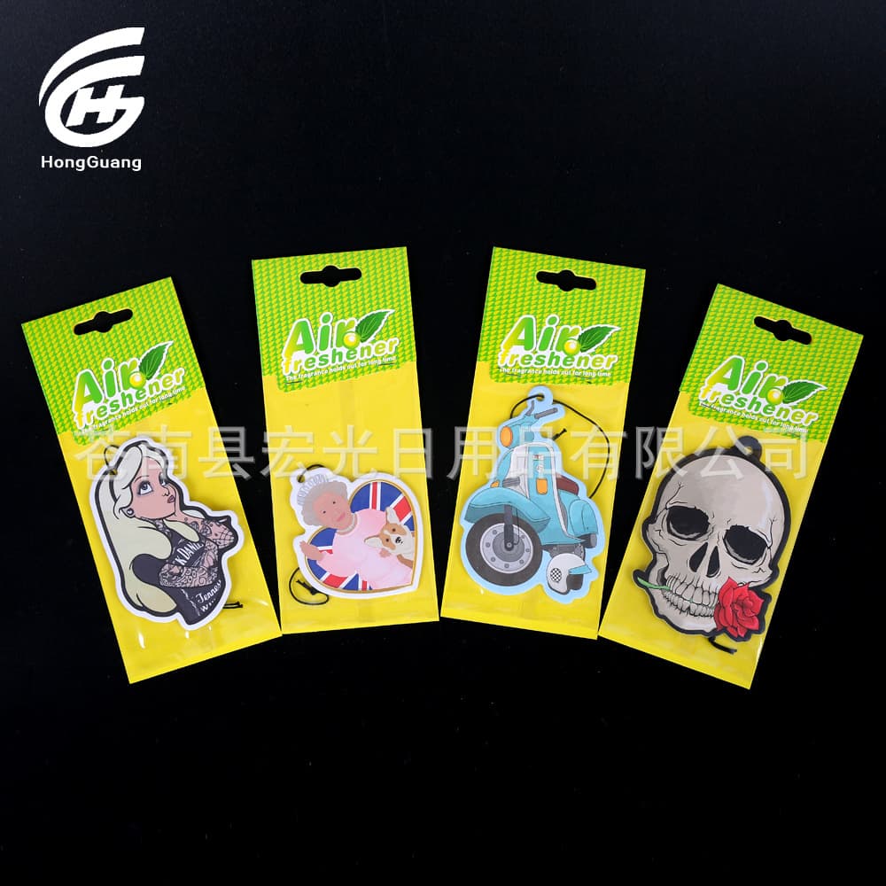 Factory wholesale car fragrance tablets paper aroma tablet pendant outlet aromatherapy tablet deodorizing flavor fragrant tablets 4