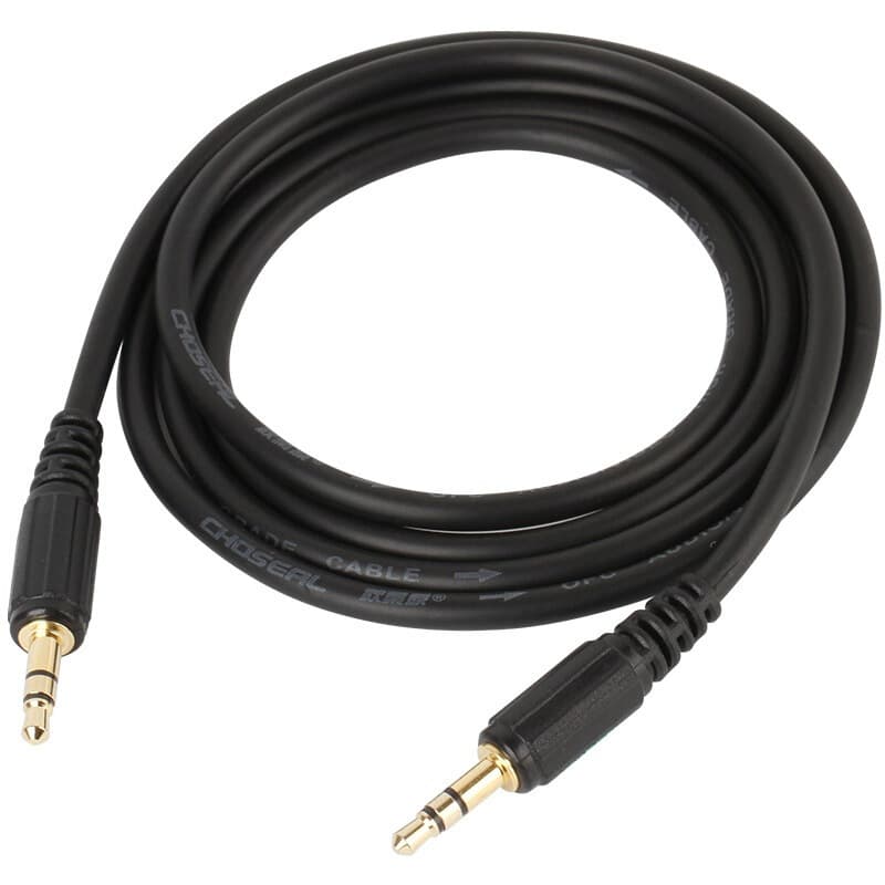 Akihabara Q354 audio cable 3.5mm male to male aux vehicle audio cable connection cable to record QS3210A 5