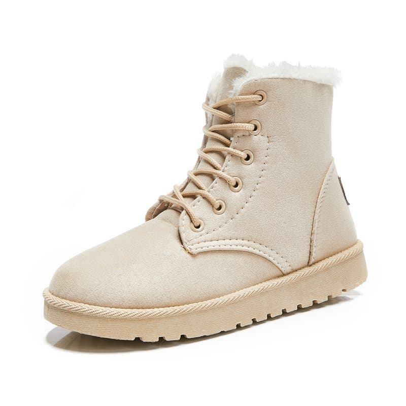 Martens, (Cross-border trading), demi-season keep warm low boots for students, plus size 5