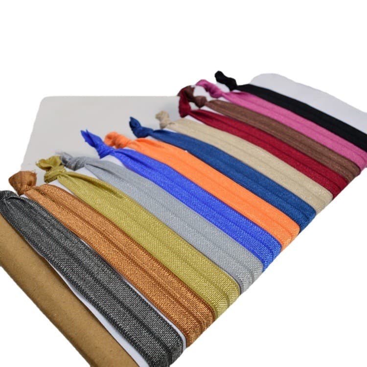 [2元店 韩版发饰 继承者们 打结皮筋发圈 发圈糖果色发绳 hair tie] 5