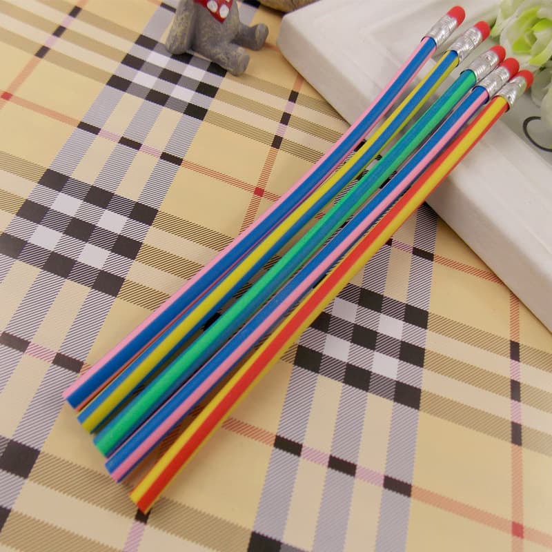 Novelty Products Creative Writing Continuous Pencil Cable Bending Manufacturers Wholesale Specials 18CM Folding Soft Pencil 3